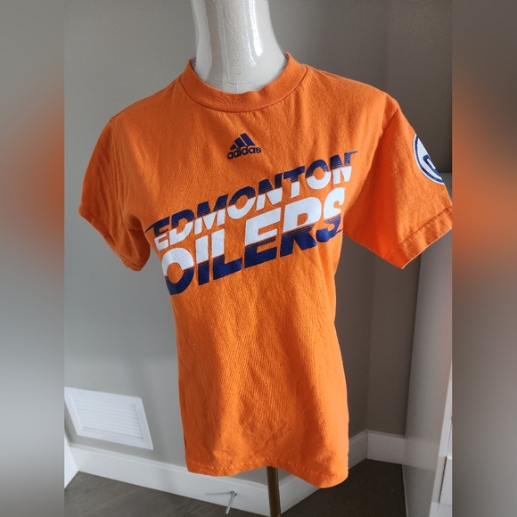 Orange Edmonton Oilers Tshirt - Picture 4 of 6